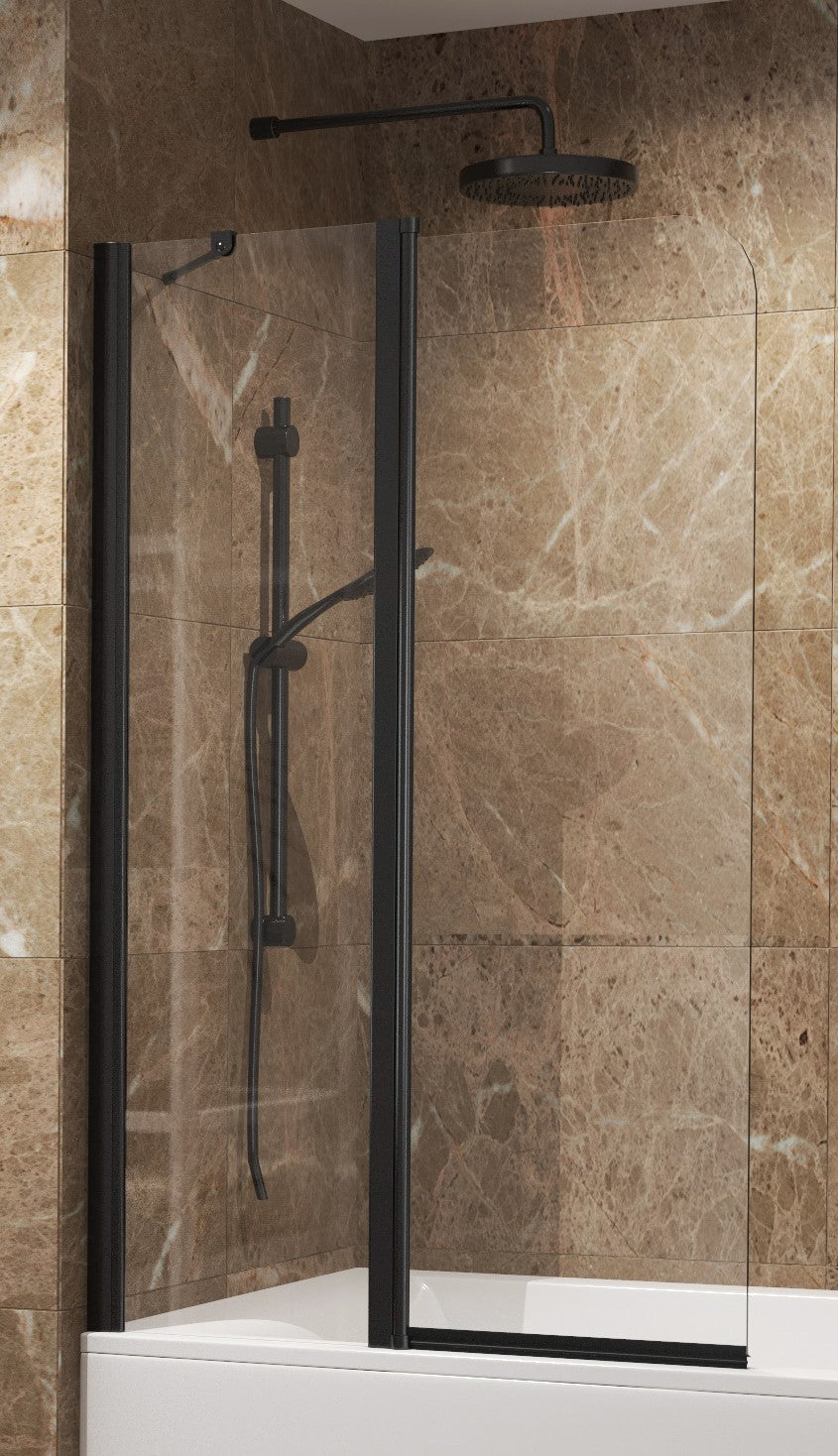 Bath Screens featuring 6mm Toughened Glass