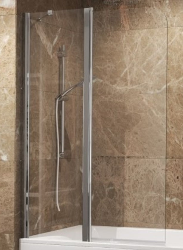 Bath Screens featuring 6mm Toughened Glass