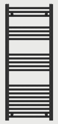 Lyon Designer Towel Warmer (white, anthracite or black) - KW Bathrooms - kwbathrooms.co.uk