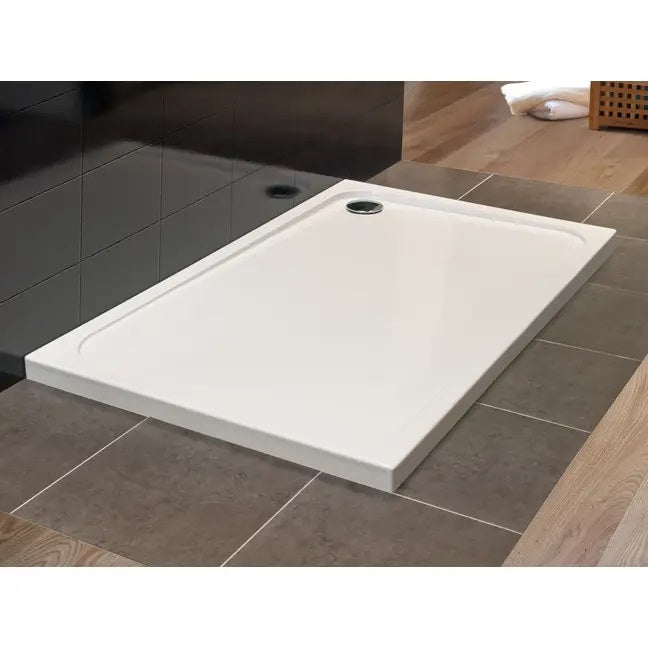 MERLYN Touchstone Rectangular Shower Tray (centre waste hole - 2 sizes available) - KW Bathrooms - kwbathrooms.co.uk