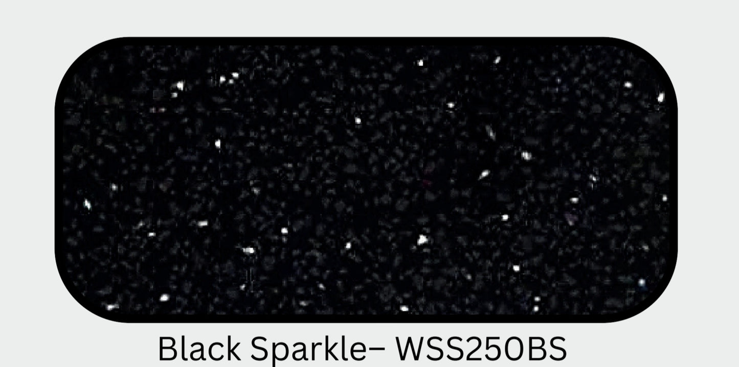 Black Sparkle Ceiling PVC Panel - 8mm