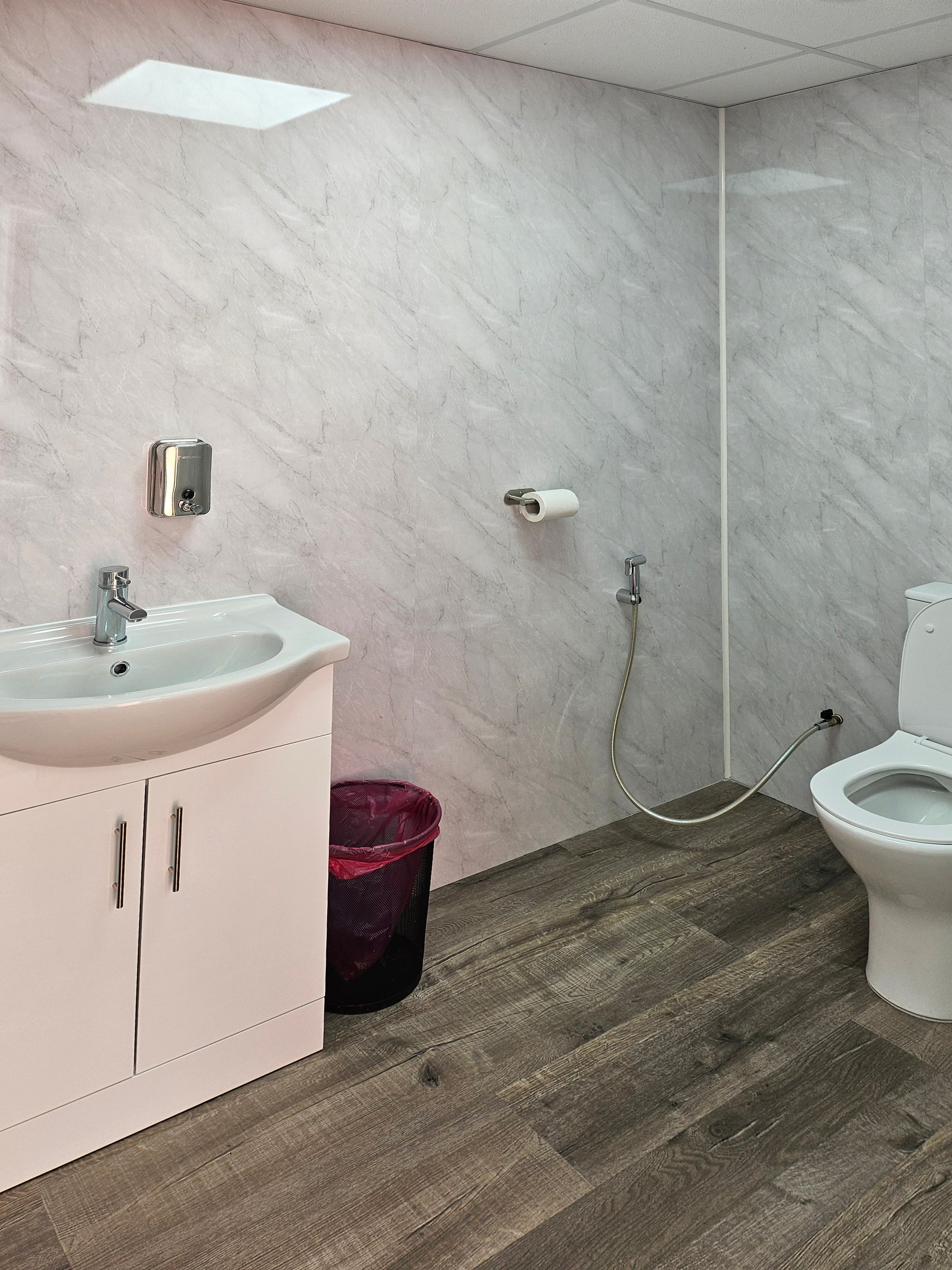 Waterproof Wall PVC Cladding Panels (12 finishes available) 1m x 2.4m x 10mm - KW Bathrooms - kwbathrooms.co.uk