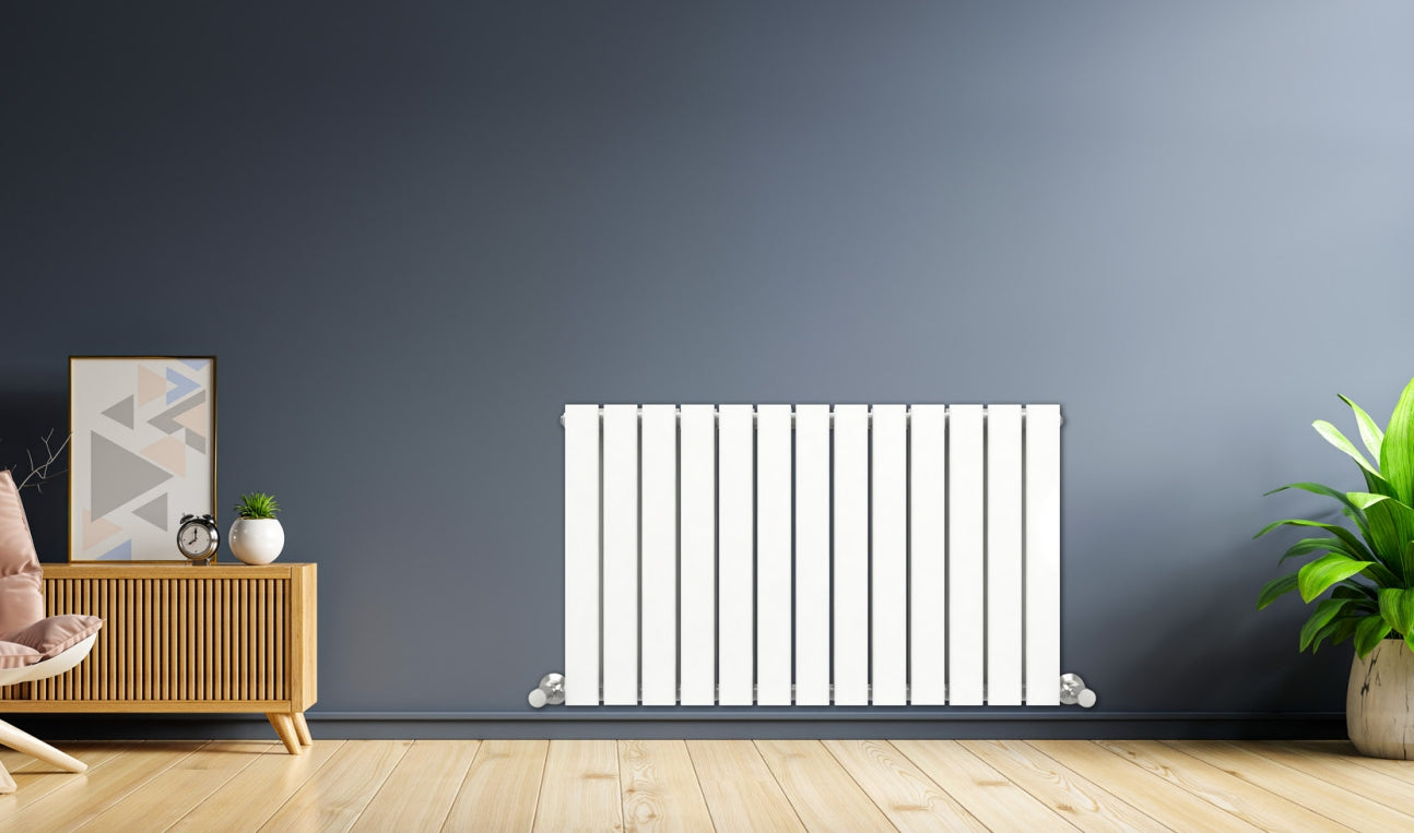 London Double Layer Horizontal Designer Radiator - KW Bathrooms - kwbathrooms.co.uk