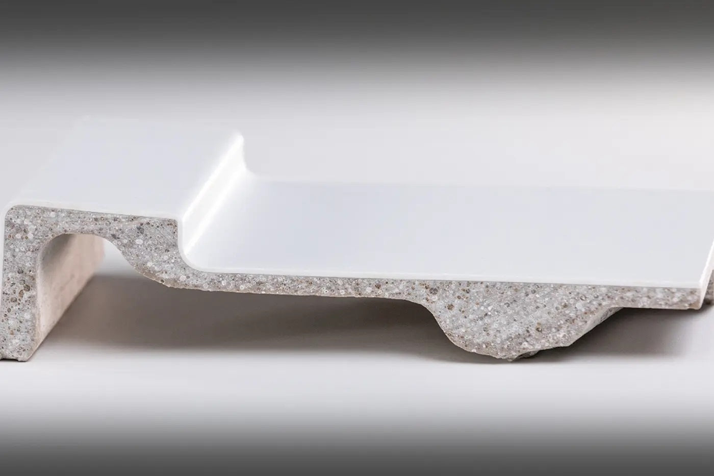 MERLYN Touchstone Offset Quadrant Shower Tray (offset centre waste hole - 3 sizes available) - KW Bathrooms - kwbathrooms.co.uk