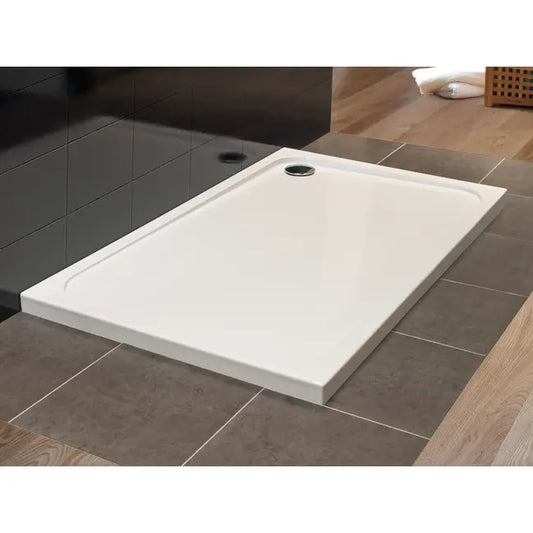 MERLYN Touchstone Rectangular Shower Tray (centre waste hole - 2 sizes available) - KW Bathrooms - kwbathrooms.co.uk