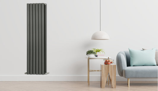 Milan Double Layer Vertical Designer Radiator - KW Bathrooms - kwbathrooms.co.uk