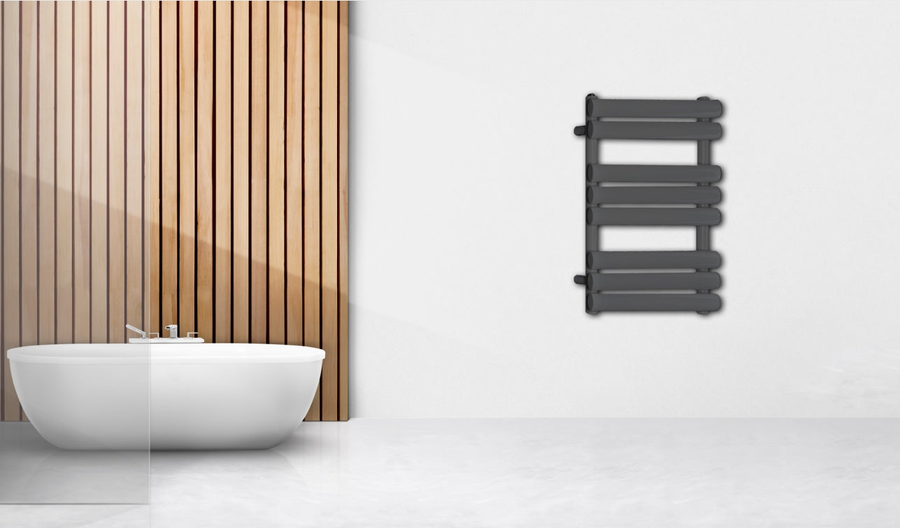 Oxford Designer Towel Warmer (white, anthracite or black) - KW Bathrooms - kwbathrooms.co.uk