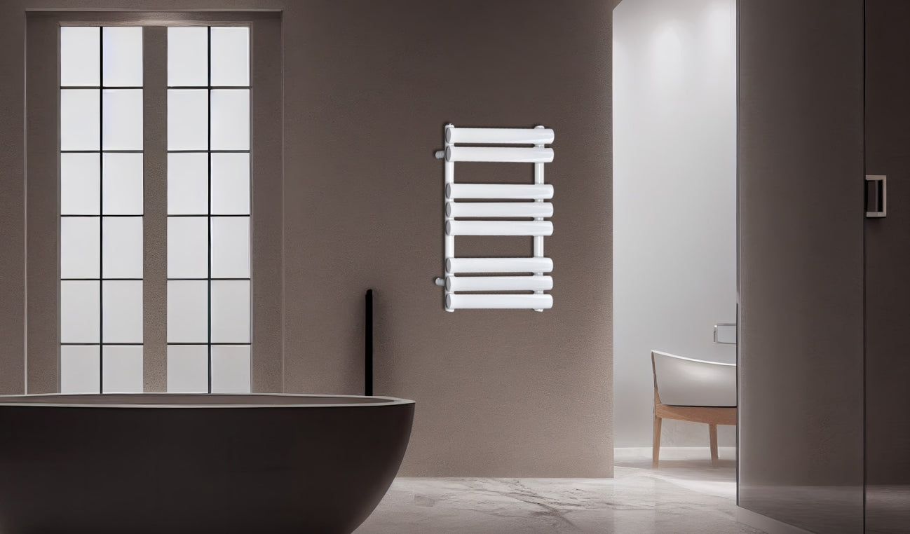 Oxford Designer Towel Warmer (white, anthracite or black) - KW Bathrooms - kwbathrooms.co.uk