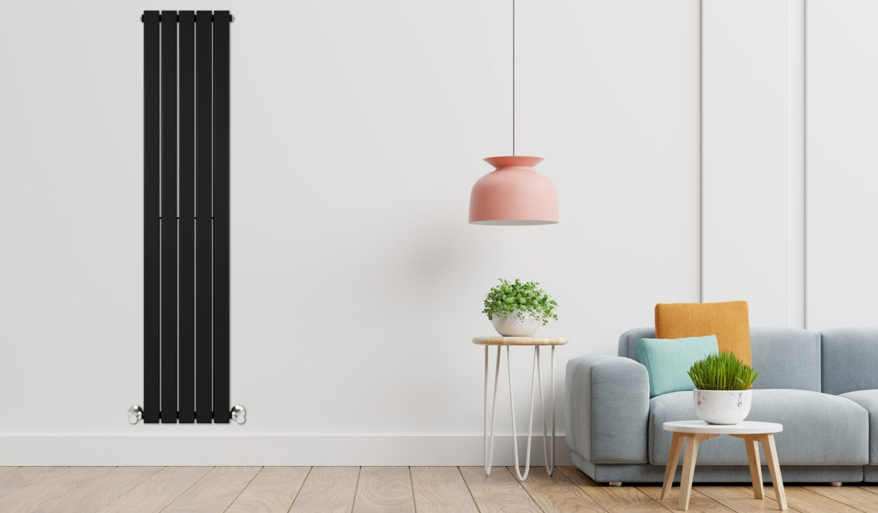 Polo Double Layer Vertical Designer Radiator - KW Bathrooms - kwbathrooms.co.uk