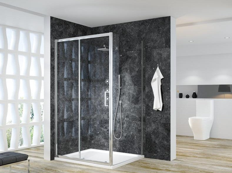 Premium Shower Side Panels - 8mm Glass - KW Bathrooms