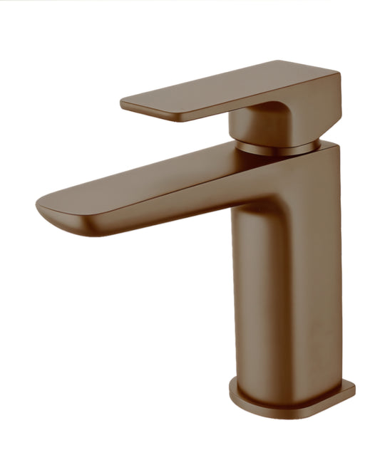 Prestige Brushed Bronze Basin Tap with Basin waste