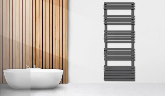 York Designer Towel Warmer (white, anthracite or black) - KW Bathrooms - kwbathrooms.co.uk