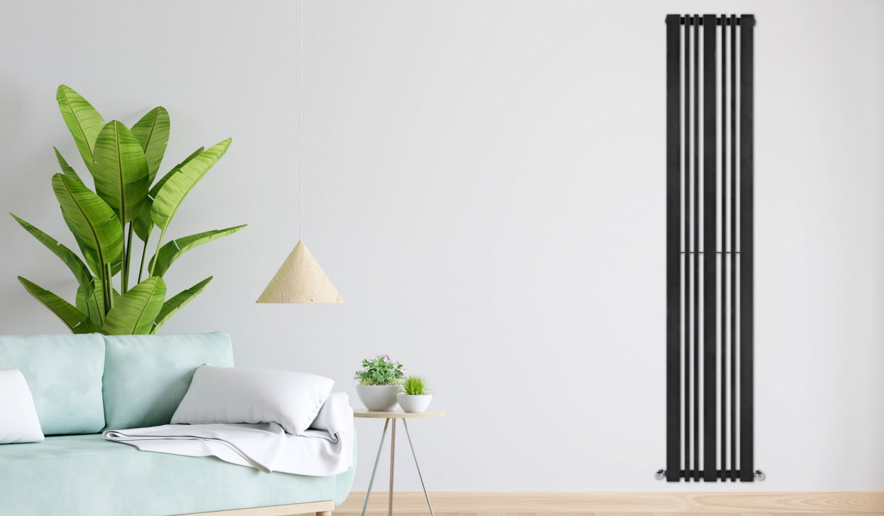 Berlin Double Layer Vertical Designer Radiator - KW Bathrooms - kwbathrooms.co.uk