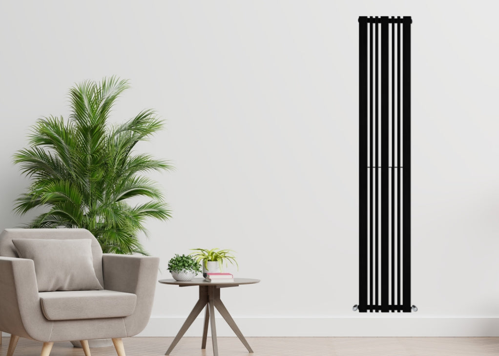 Berlin Double Layer Vertical Designer Radiator - KW Bathrooms - kwbathrooms.co.uk