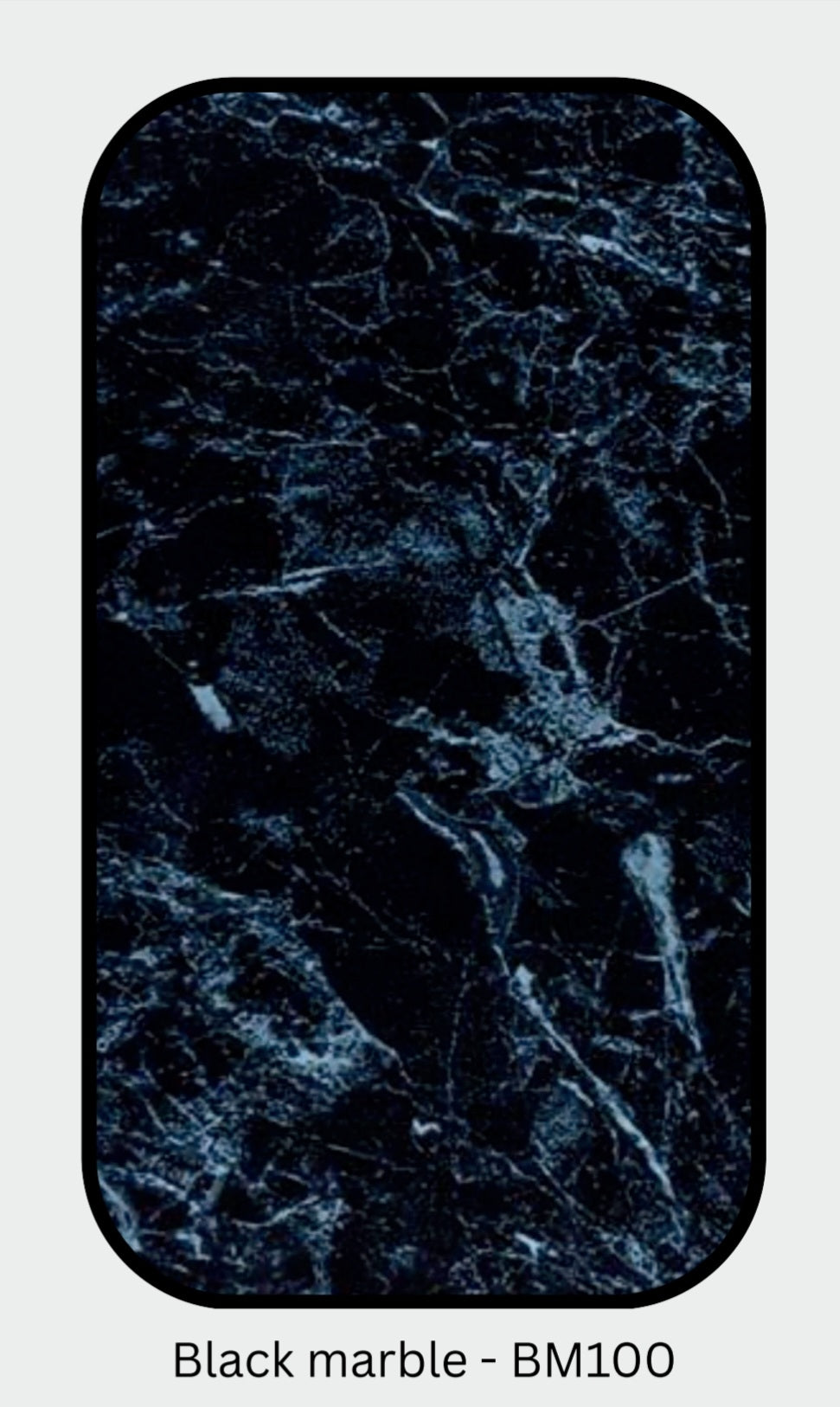 Black Marble Wall PVC Cladding 1m x 2.4m x 10mm - KW Bathrooms - kwbathrooms.co.uk