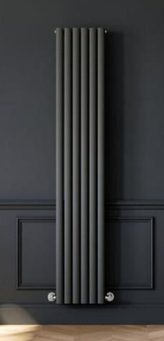 Oval Double Layer Vertical Designer Radiator