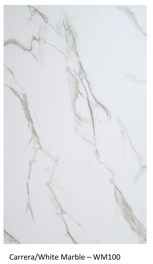 Waterproof Wall PVC Cladding Panels (11 finishes available) 1m x 2.4m x 10mm - KW Bathrooms - kwbathrooms.co.uk