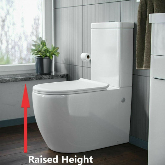 Comfort Height Close Coupled Toilet - KW Bathrooms