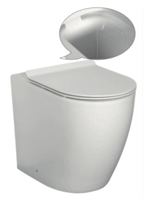 Comfort Height Back to Wall Pan - KW Bathrooms