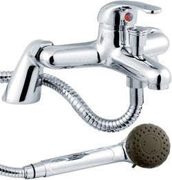 Standard Bath Mixer Tap with Shower - KW Bathrooms