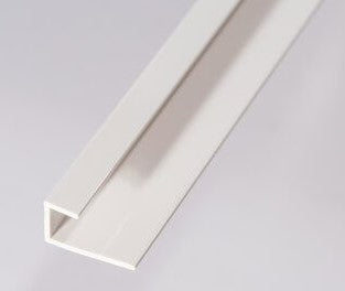 PVC Wall Panel End Trims and H Joints 10mm x 2.4m - KW Bathrooms